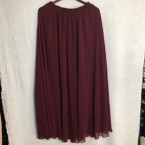 Long Flowy Maxi Skirt